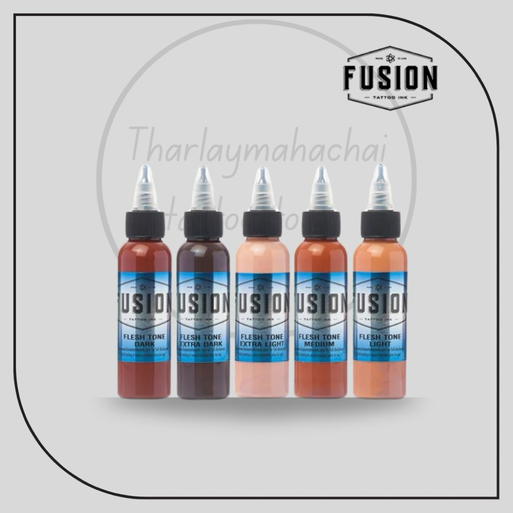 Fusion Ink Flesh Tone set 1oz.5 bottle. great colour skin tones.