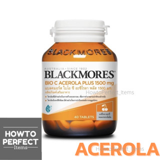Blackmores Acerola แบลคมอร์ส อะซีโรลา bio c PLUS 1500 mg