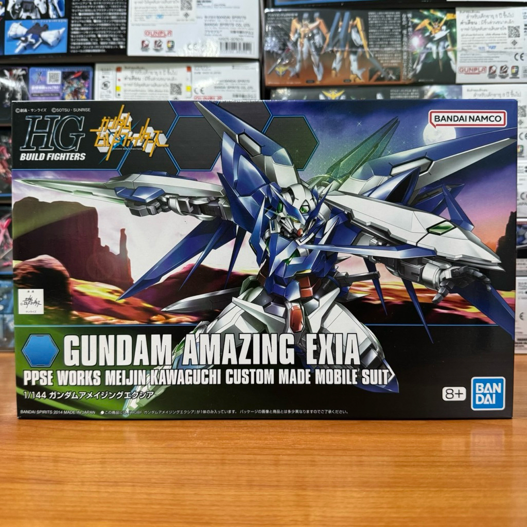 {พร้อมส่งมีแบบด่วน}BANDAI HGBF 1/144 GUNDAM AMAZING EXIA