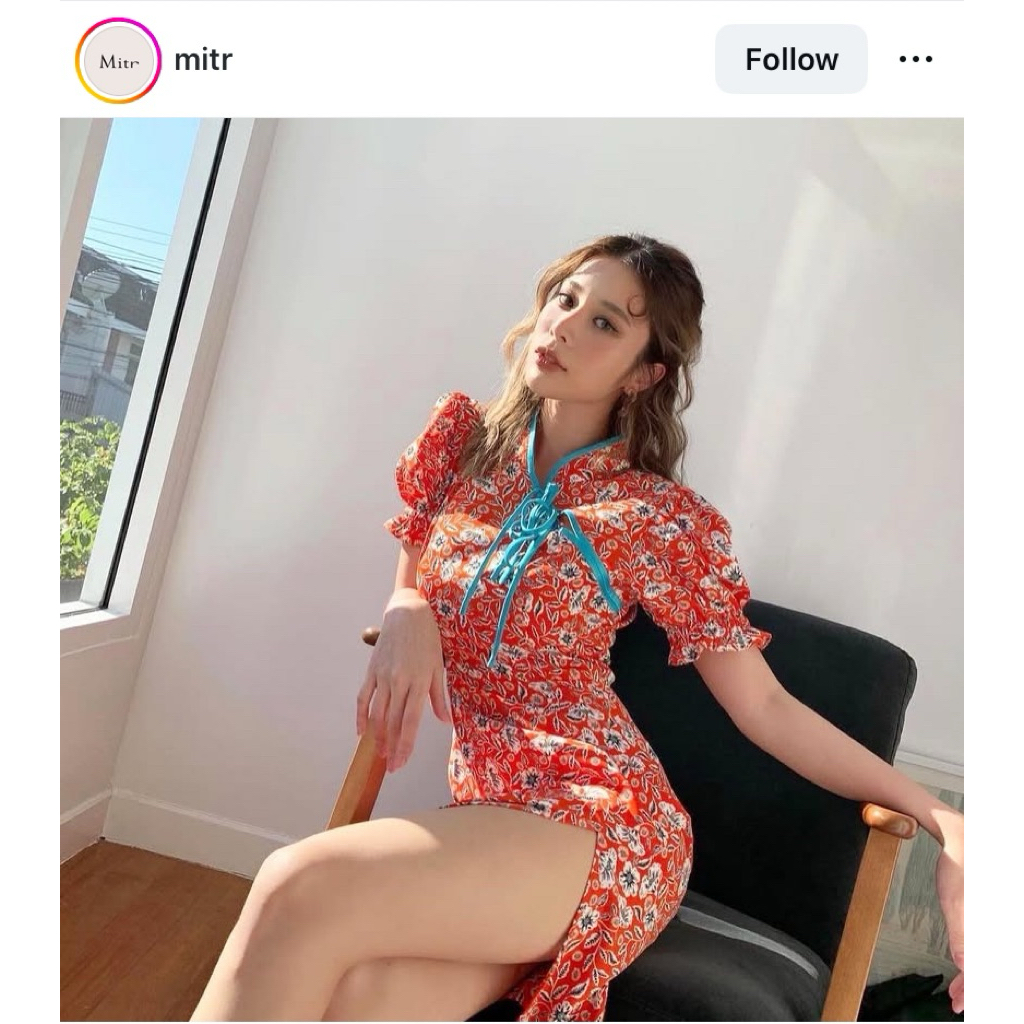 ใหม่ป้ายห้อย Mitr China Town Qipao Dress / lookbook something