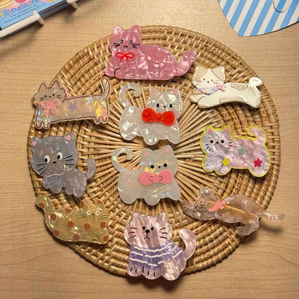 คูปองลด25.- กิ๊บแมว กิ๊บเกาหลี กิ๊บติดผม รวมกิ๊บแมว