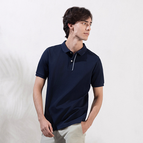 GIORDANO เสื้อโปโลผู้ชาย Men's Slim Cool Polo 01015220