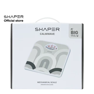 Shaper เครื่องชั่งนำหนักบุคคล แบบสปริง MS-CalmWave Gray