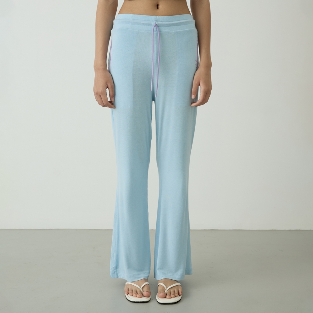 BLACKDOG BKK -  Lazy pants  กางเกงเอวยางยืดปักลาย - AW2502