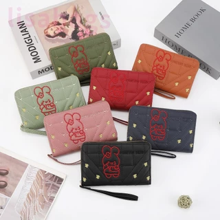 MM#กระเป๋าสตางค์ราคาถูก36฿ราคาส่ง!ซื้อหนึ่งใบ สีสุ่ม กระเป๋าสตางค์ผู้หญิงใบกลาง ขายส่ง