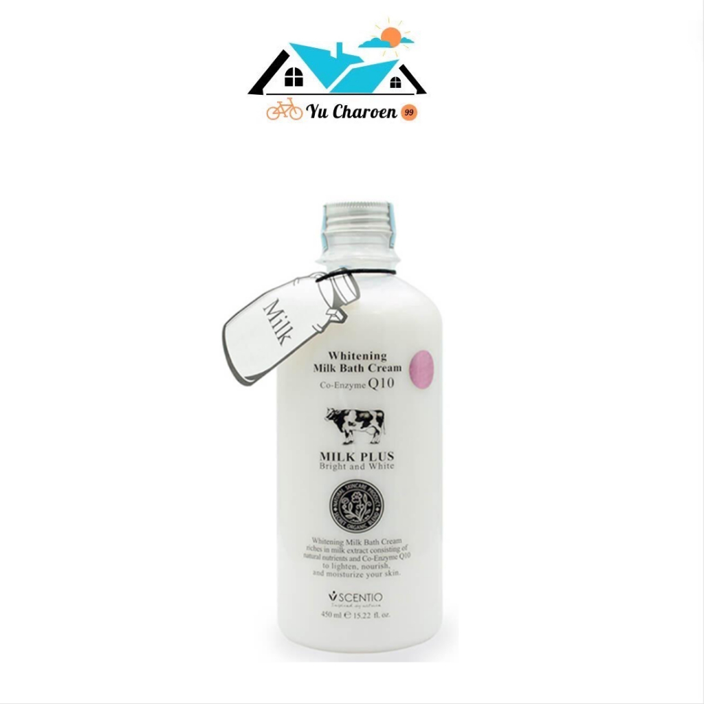 Beauty Buffet Scentio Milk Plus ครีมอาบนํ้านม (1ขวด) 400ml.