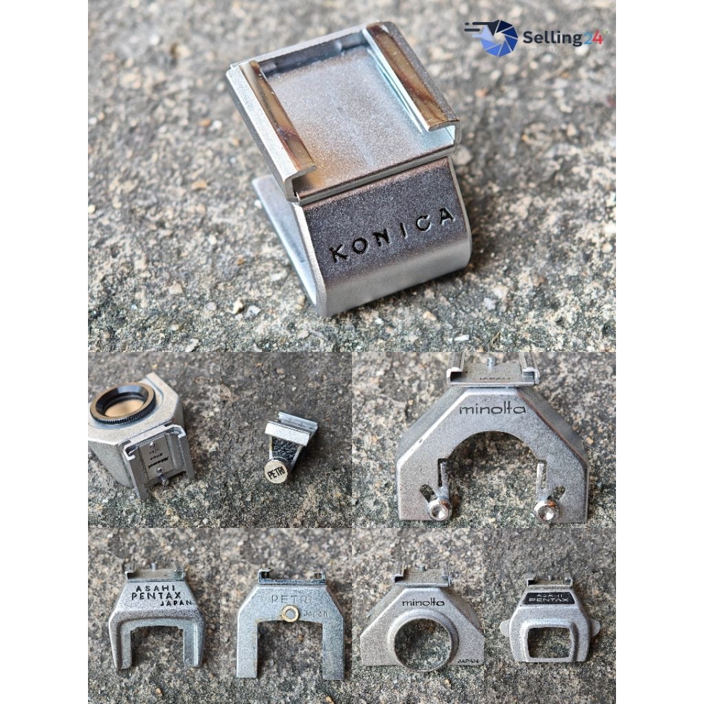 Hot Shoe Adapter กล้องฟิล์ม โลหะแท้ Nikon / Minolta / Konica / Asahi Pentax / Zenit อุปกรณ์เสริมแฟลช