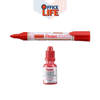 !! ราคาพิเศษ !! Pentel ( เพนเทล ) ปากกาไวท์บอร์ด Whiteboard Marker รุ่น MW45 และ หมึกเติม MWR401 (ขายแยก) ( 1 ชิ้น )