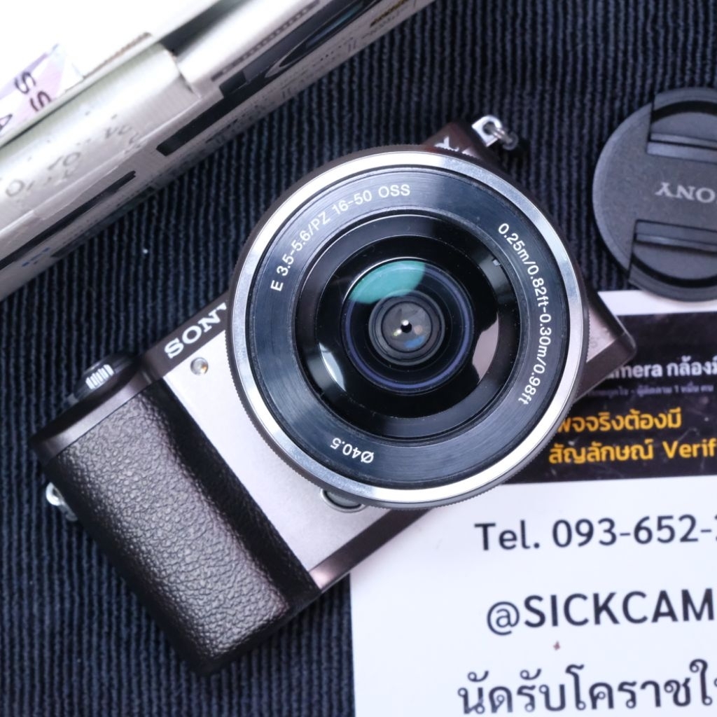 Sony A5100 +lens 16-50mm f3.5-5.6 (มือสอง)