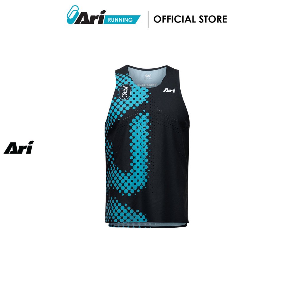 ARI ELITE ARC ULTRALIGHT RUNNING TANK - BLACK (AAP3098-01) เสื้อวิ่งแขนกุด ULTRALIGHT สีดำ