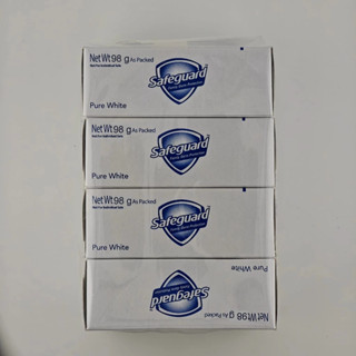 เซฟการ์ด เพียว ไวท์ สบู่ก้อนอาบน้ำต้านแบคทีเรีย - อาบสะอาด ม…