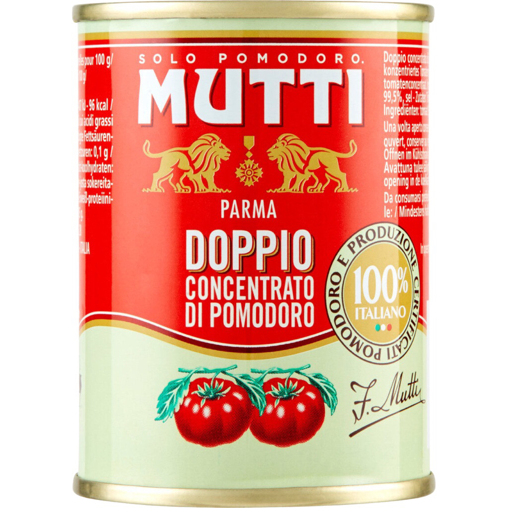 Mutti มะเขือเทศเข้มข้น 140 กรัม และ 440 กรัม| Double Concentrated Tomatoes