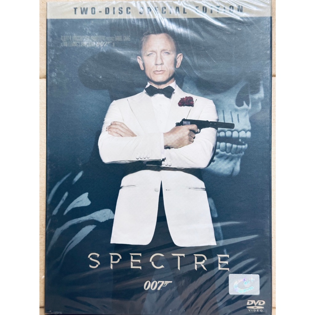 DVD 2 Disc ปกสวม : 007 Spectre (2015) องค์กรลับ พยัคฆ์ร้าย " Daniel Craig "
