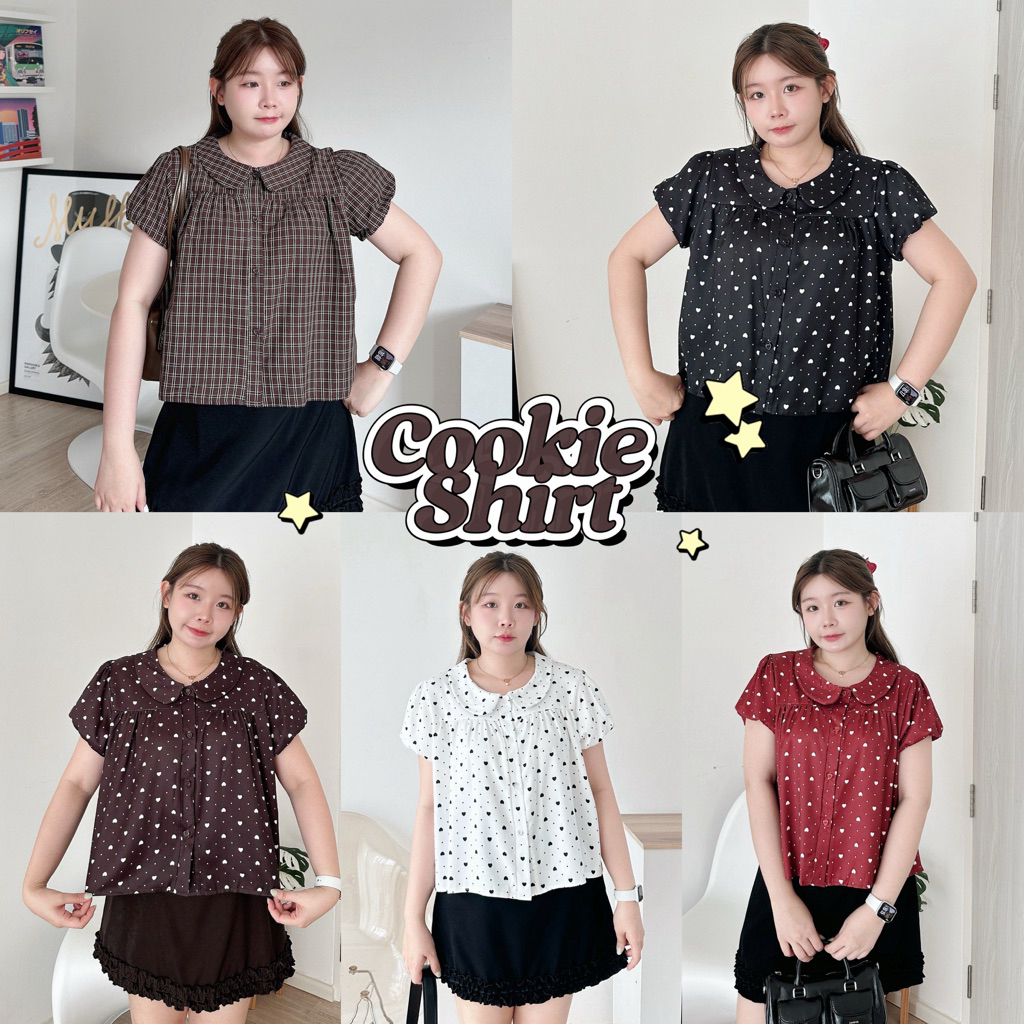 เสื้อคอบัว - COOKIES SHIRT