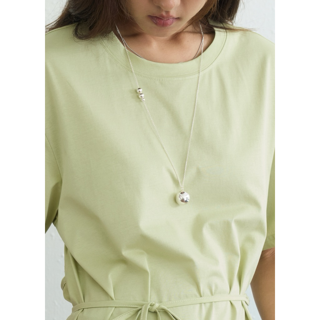 SOMETHING ABOUT US — Sphere drop necklace
