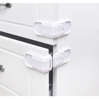 ที่ล็อคตู้เย็น ที่ล็อคลิ้นชัก กันไม่ให้เด็กเปิด แบบเข้ามุม ล…