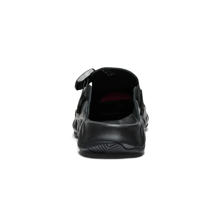 KEEN حذاء Hyperport Clog جلد — أسود — صورة 6