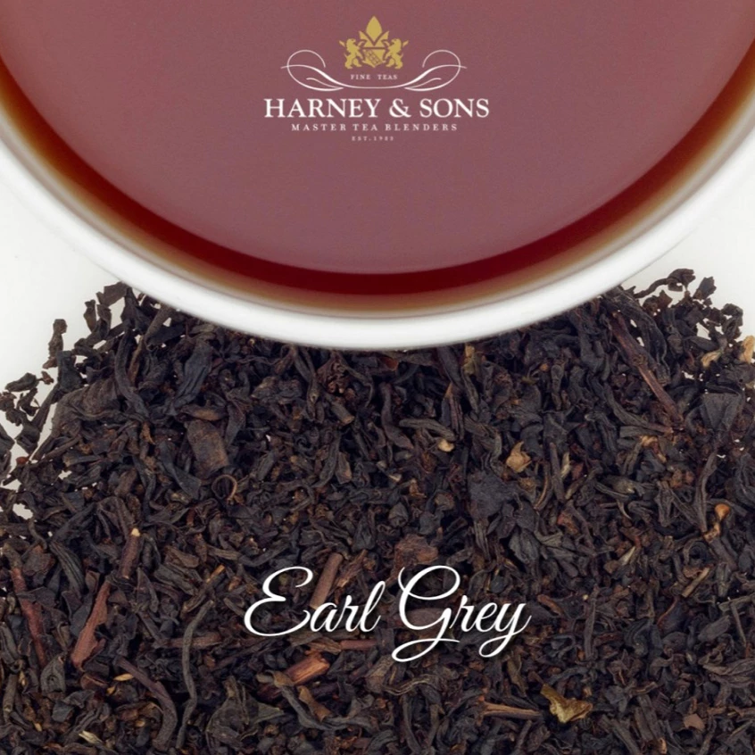 [Harney&Sons] EARL GREY | ชาเอิร์ลเกรย์สูตรดั้งเดิม เบลนด์กับน้ำมันเบอร์กาม็อต ให้กลิ่นหอมฟุ้ง