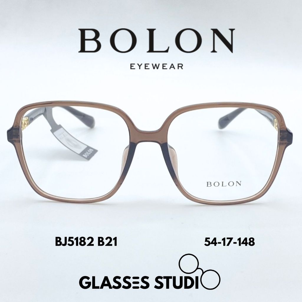 กรอบแว่นตา Bolon BJ5182 สีน้ำตาล 54-17-148