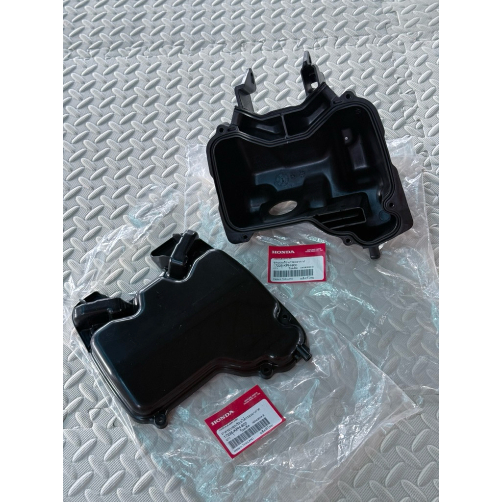 หม้อกรองอากาศเวฟ125S,R หัวเถิก/หน้าแหลม ทั้งหน้าและหลัง2ชิ้น แท้เบิกศูนย์