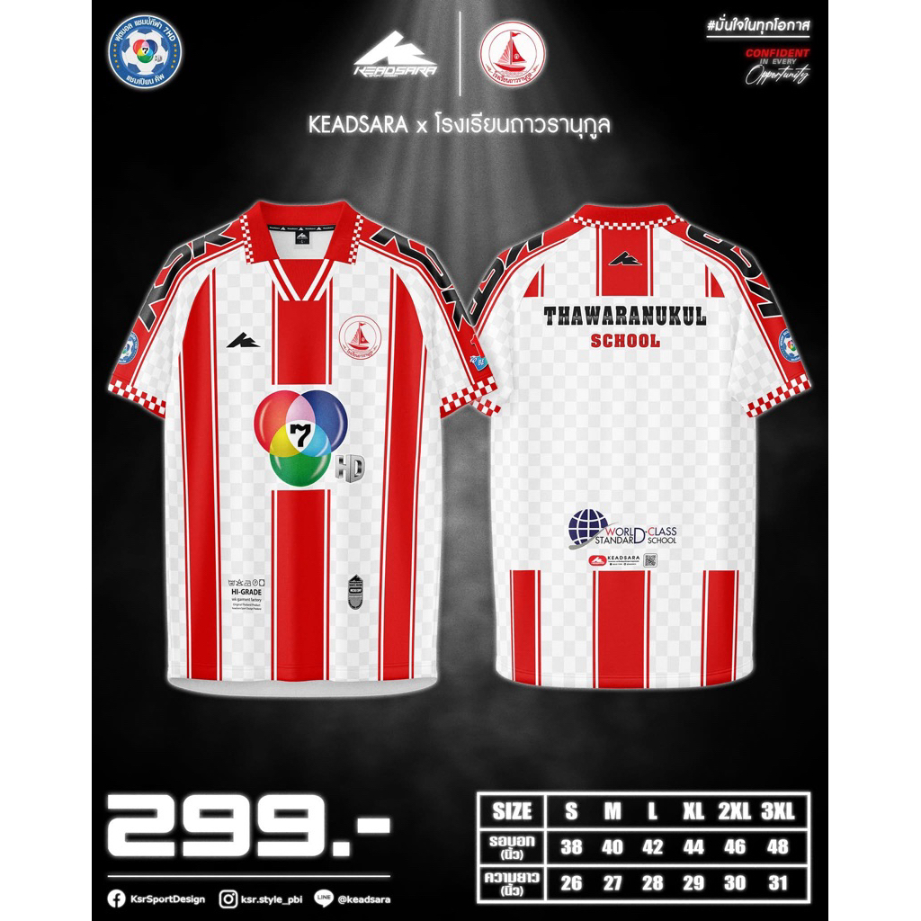 เสื้อเชียร์ “โรงเรียนถาวรานุกูล”แชมป์รายการ 7 สี HD