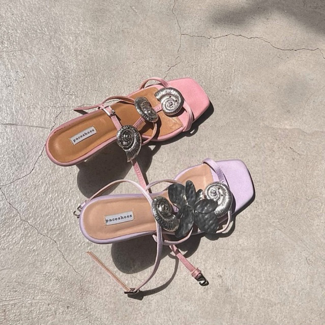 paceshoes ส่งต่อ สี pink size 39✨🐚🌸