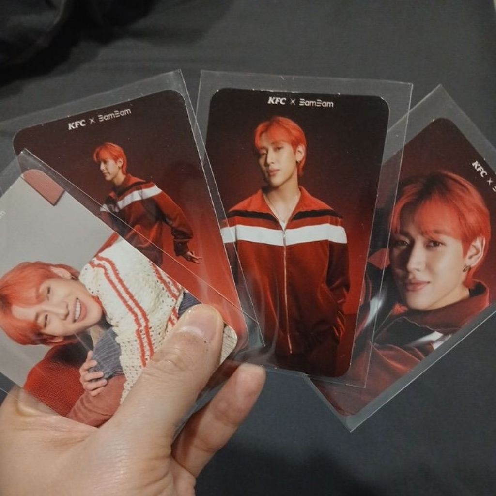 การ์ด KFC แบมแบม Got7