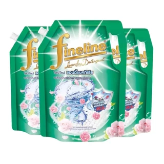 (แพ็ค x3ถุง) Fineline ไฟน์ไลน์ ผลิตภัณฑ์ซักผ้า เข้มข้น ดีลักซ์ สีชมพู และทุกสี ขนาด 1250มล. ( แพ็ค 3 ถุง)
