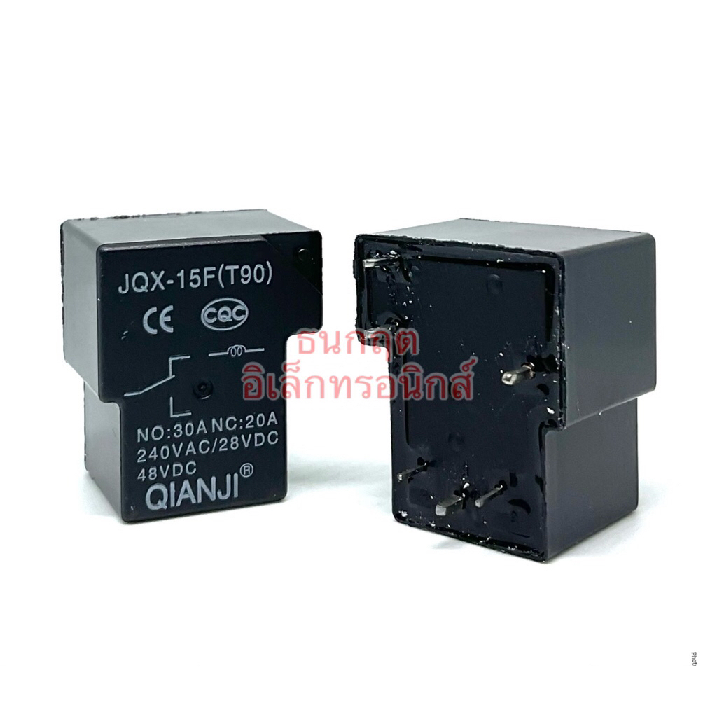 รีเลย์ JQX-15F (T90) 30A 48VDC สำหรับเครื่องเชื่อม สินค้าพร้อมส่ง