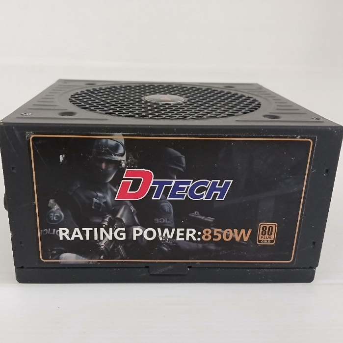 POWER SUPPLY (80+ GOLD) 850W DTECH PW072A