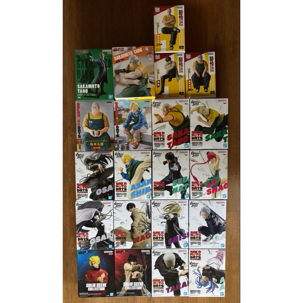 [มีพร้อมส่ง+พรีออเดอร์] Figure Sakamoto Days มือ 1 ญี่ปุ่น Nagumo Lu Osaragi Seba Shin Shishiba ฟิก