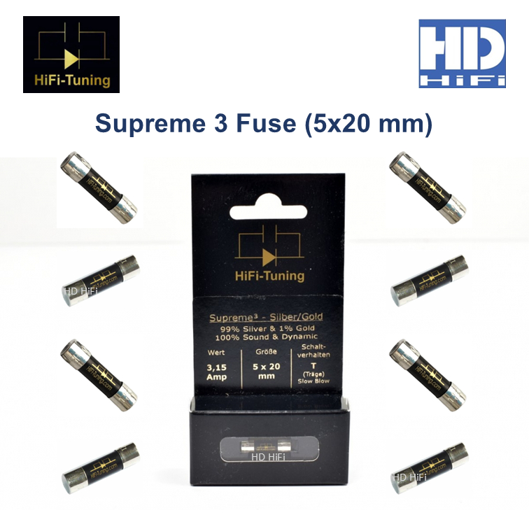 HiFi-Tuning Supreme 3 Audio-Grade Fuse (5x20 mm)