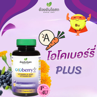 Ouayunosoth (อ้วยอัน โอสถ) OCOBERRY PLUS VIT A+B2 60S โอโคเบ…