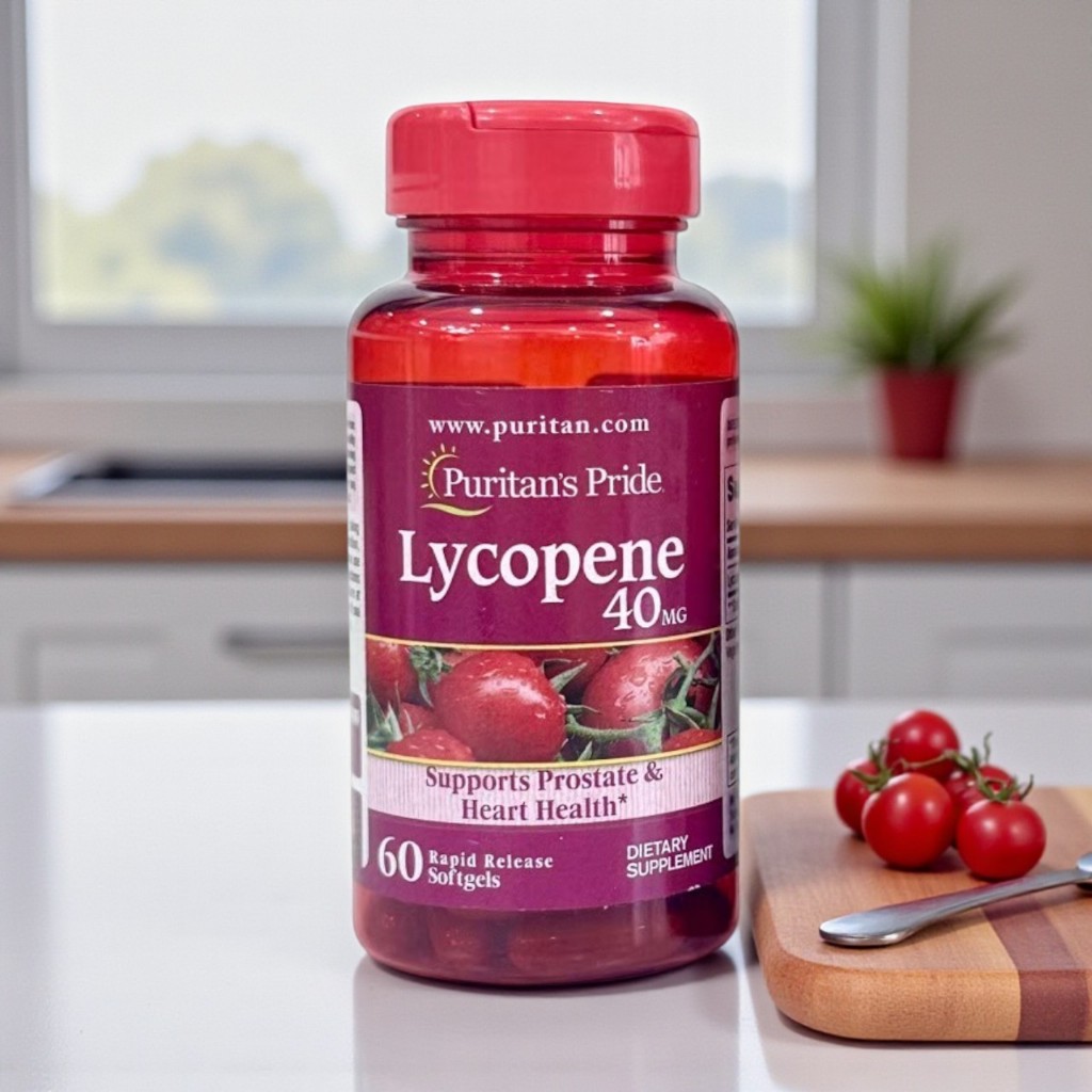 Puritan's Pride Lycopene 40 mg ขนาด 60 ซอฟต์เจล
