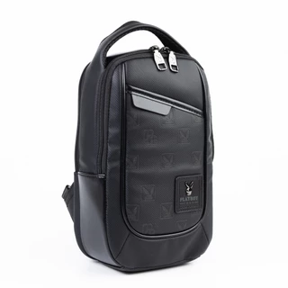 PLAYBOY รุ่น Explores Chest Bag กระเป๋าคาดอก รหัส ST-B254PBM328-BK ดีไซน์คาดอกทรงตั้ง สี Pure Black