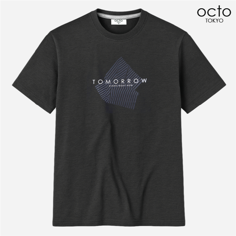 เสื้อยืด octoTOKYO ลาย Morgen | คอกลม แขนสั้น ผ้า Cotton 100% ใส่สบาย