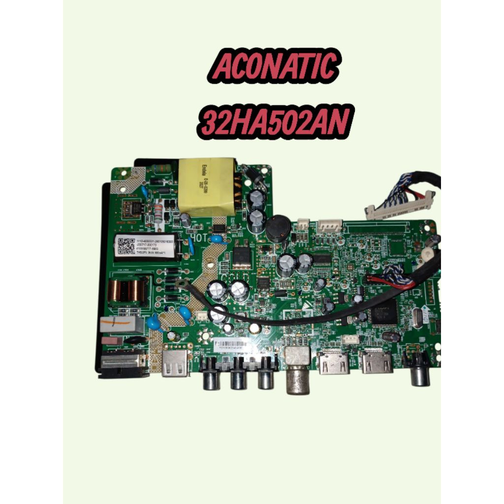 บอร์ดทีวี aconatic 32 นิ้วรุ่น32HA502AN
