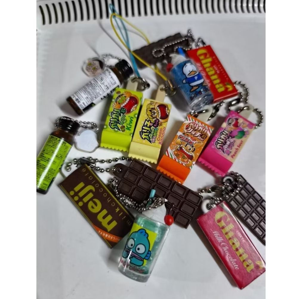 อาหารจิ๋ว พวงขนมญี่ปุ่น Meiji , Re-ment, Bento มีมากกว่าในภาพ