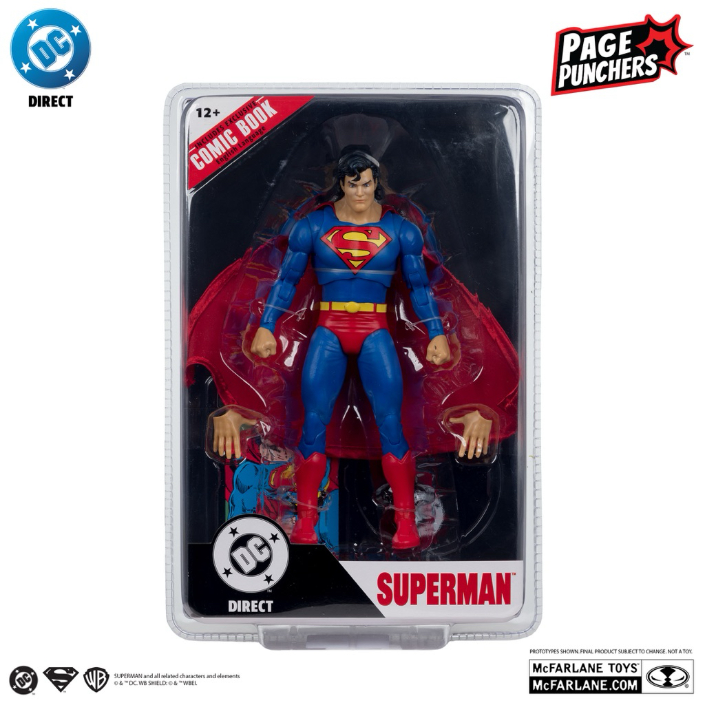 Mcfarlane Page Punchers Superman Zero Hour