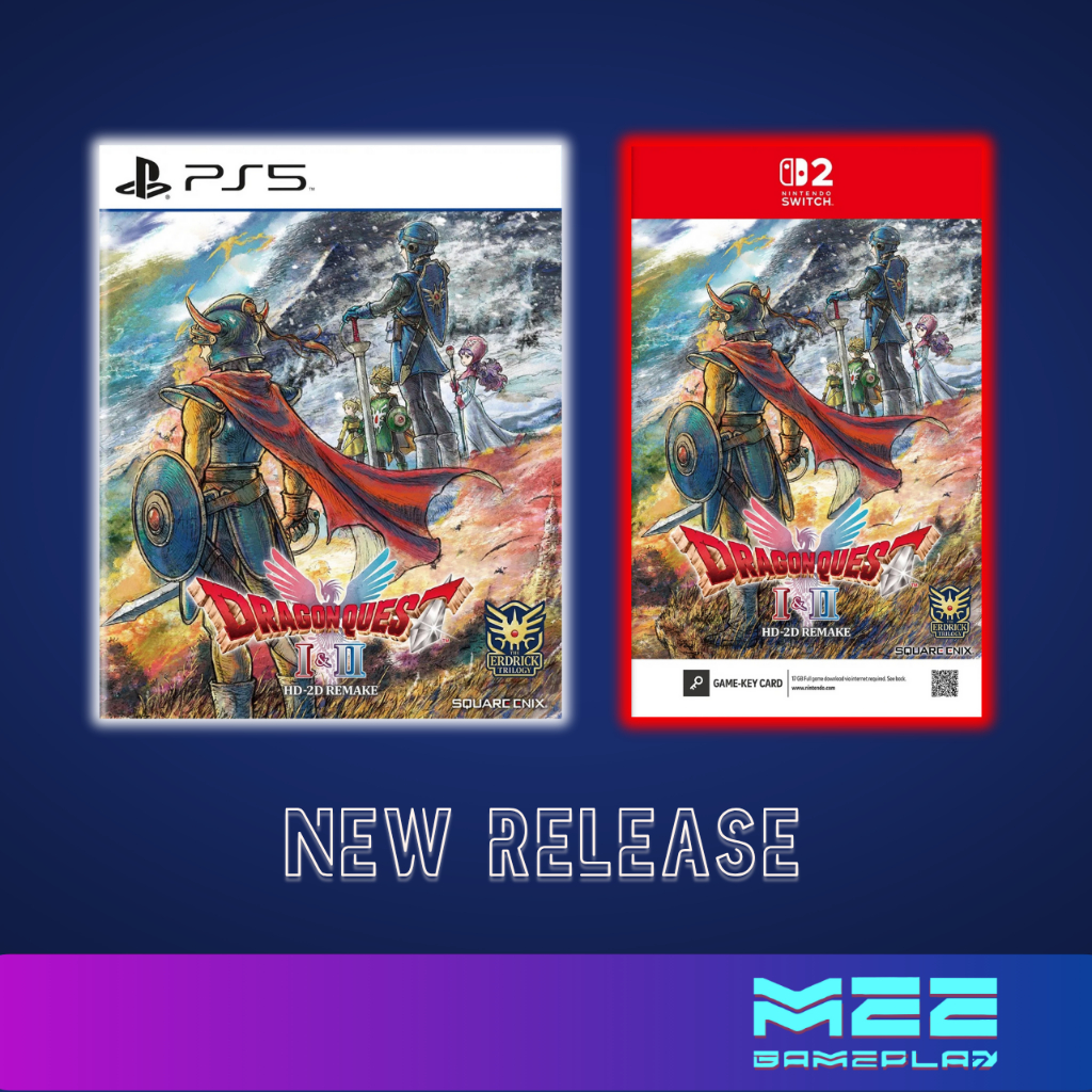 พร้อมส่ง(ไม่มีของแถม) Dragon Quest I & II HD-2D Remake (Zone Asia)