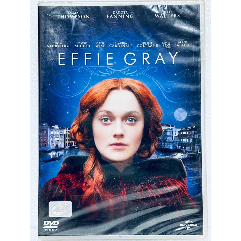 DVD : Effie Gray (2014) เอฟฟี่ เกรย์ ขีดชะตารักให้โลกรู้ " Emma Thompson, Dakota Fanning "