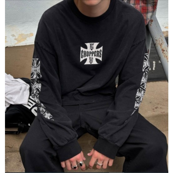 เสื้อยืดแขนยาว WEST COAST CHOPPERS รุ่น OG LBC LONG SLEEVE ( Long Beach CA)