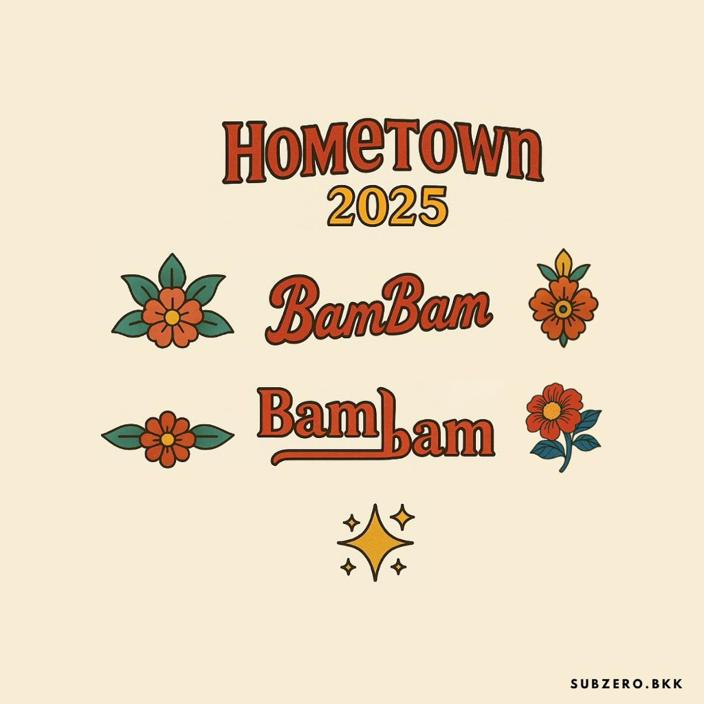 Bambam Hometown Concert tattoos