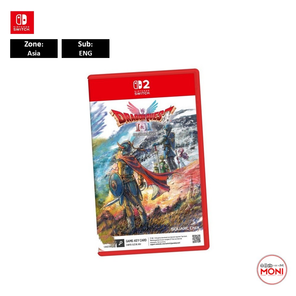 เกมส์ Dragon Quest I & II HD-2D Remake (ASI) (EN) แผ่น Nintendo Switch Games