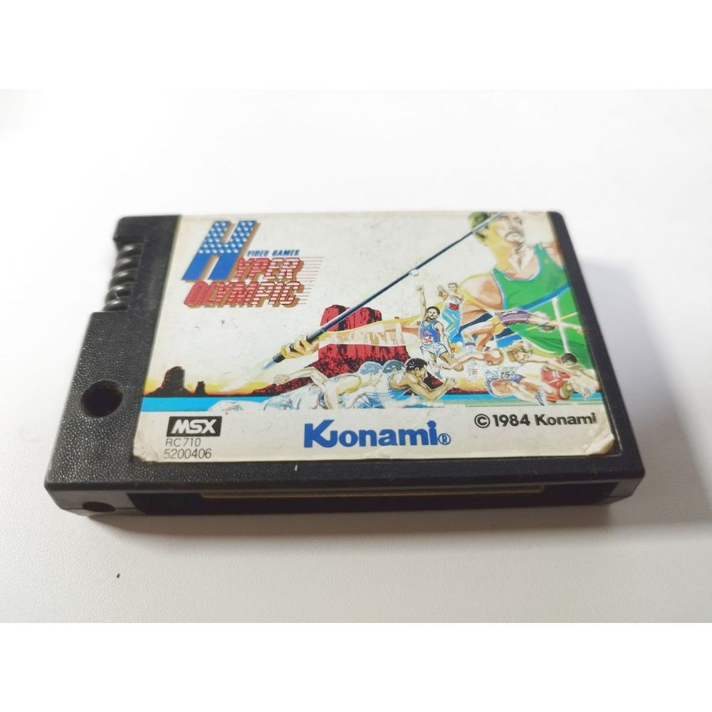 MSX KONAMI HYPER OLYNPIC