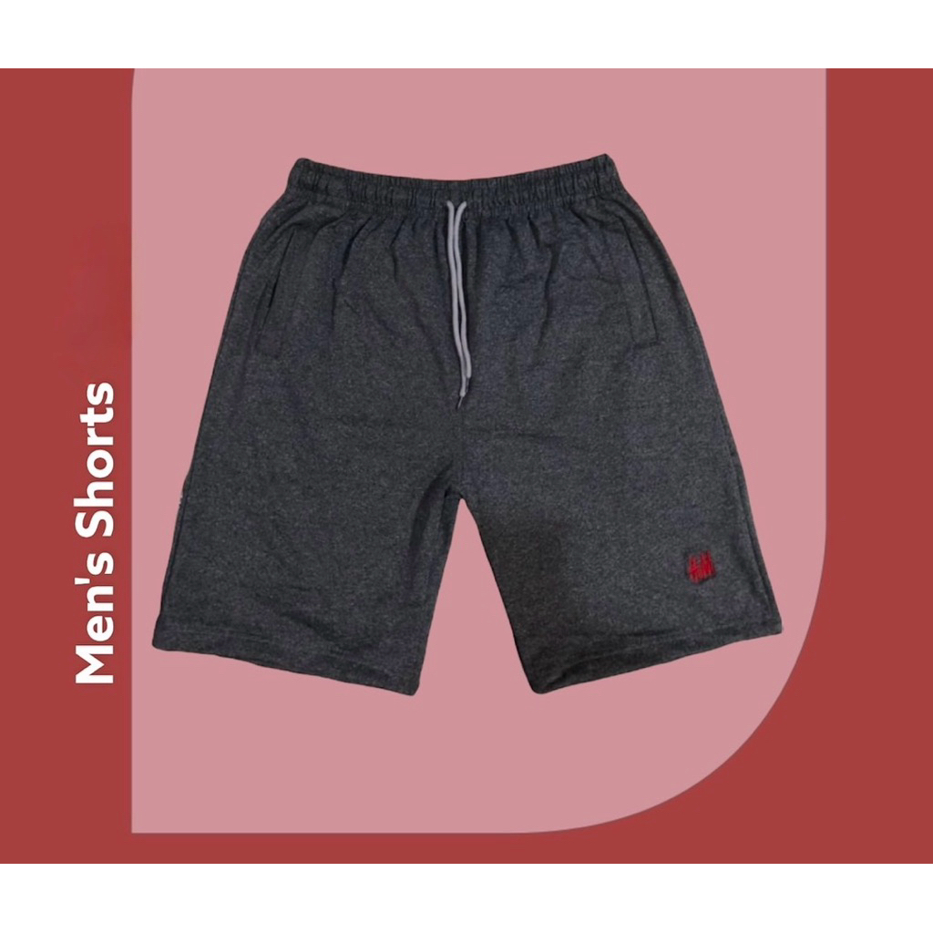 กางเกงขาสั้น กางเกงมีตัวอักษรปัก Men Short
