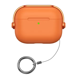 เคสแอร์พอด Pro3 Case Airpods Gen รุ่นที่ 4 3 2 1 Pro (AirPods4) เคสแข็ง มีตัวล๊อค ตั้งมือถือได้ พร้อมที่คล้อง (Model.5)