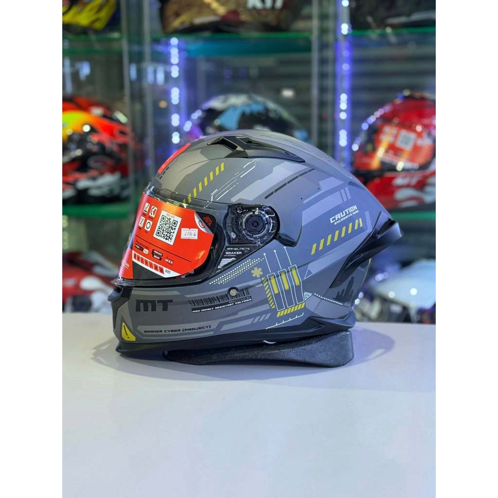 หมวกกันน็อค MT Helmet รุ่น Braker แว่น 2 ชั้น