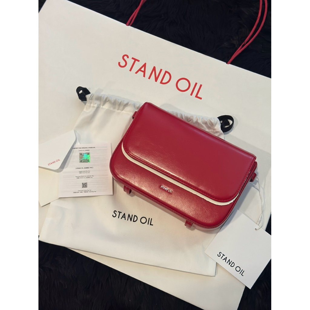 NEW ‼️พร้อมส่งแท้จากเกาหลี 🇰🇷 STAND OIL Riddle Bag (Shop Price 3,200)