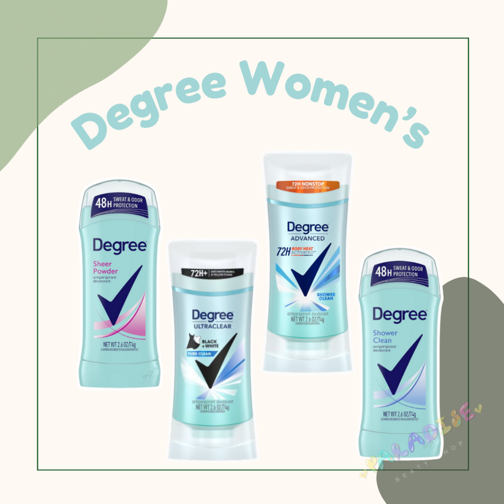 (พร้อมส่ง) Degree Original Antiperspirant Deodorant for Women โรออนกำจัดเหงื่อ ระงับกลิ่นกาย